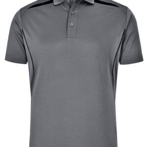 PS93 MENS SUSTAINABLE POLY/COTTON CONTRAST SS POLO